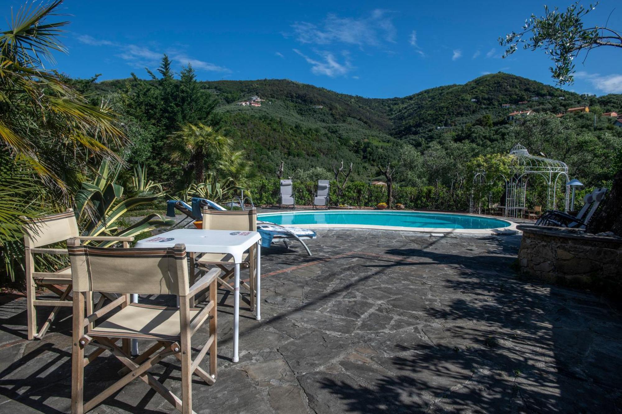 277 - Il Frantoio Della Marchesa - Giardino E Piscina Nel Verde Di Sestri Levante Ngoại thất bức ảnh
