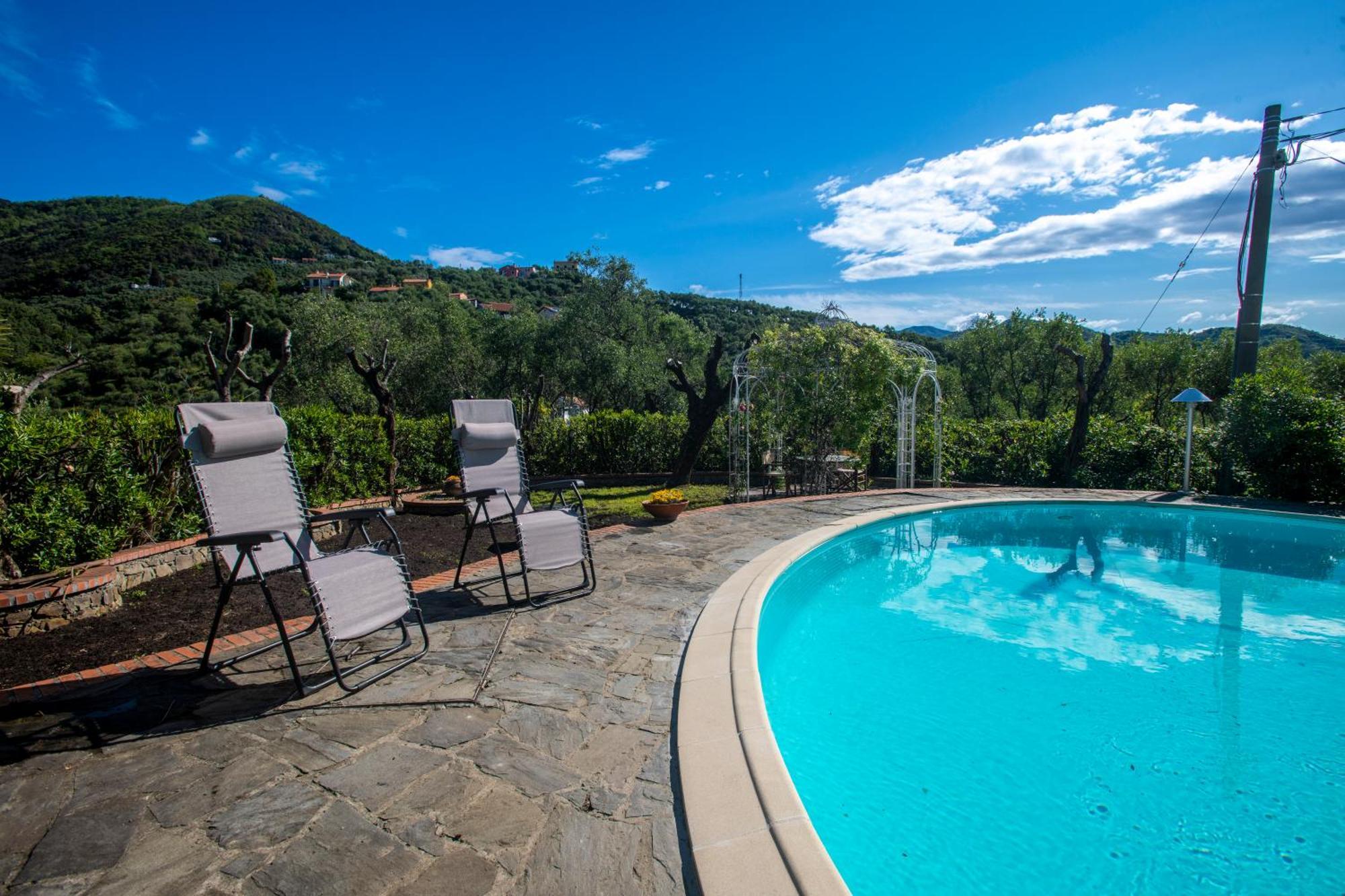 277 - Il Frantoio Della Marchesa - Giardino E Piscina Nel Verde Di Sestri Levante Ngoại thất bức ảnh