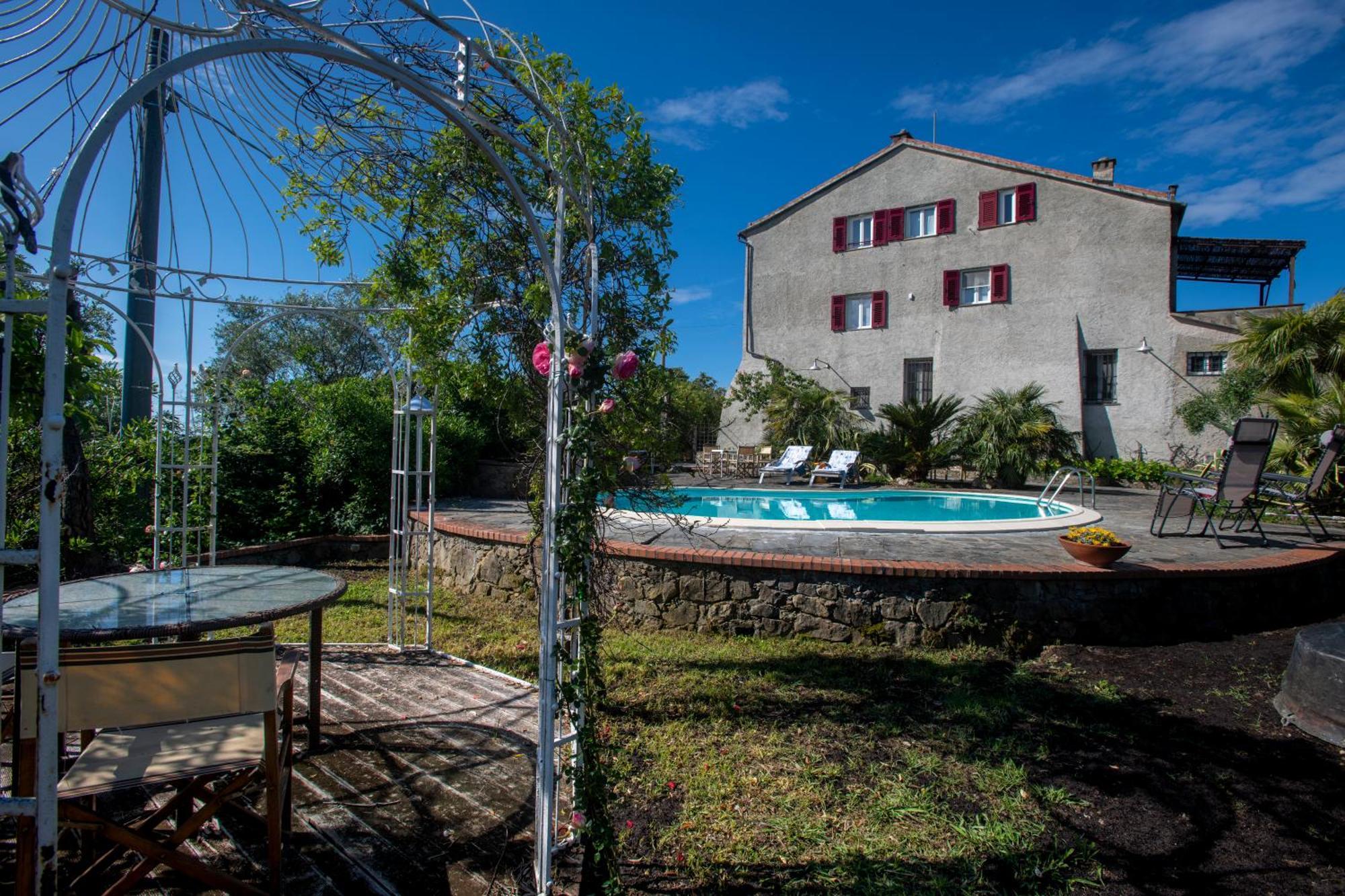 277 - Il Frantoio Della Marchesa - Giardino E Piscina Nel Verde Di Sestri Levante Ngoại thất bức ảnh